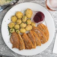 Hejse Kro, Fried Pork (Stegt Flæsk med persille sovs)