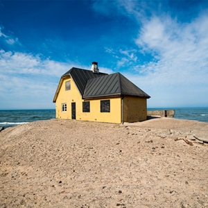 Abandoned beach house, Skagen
